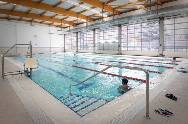 Piscina de La Juventud en Soria.