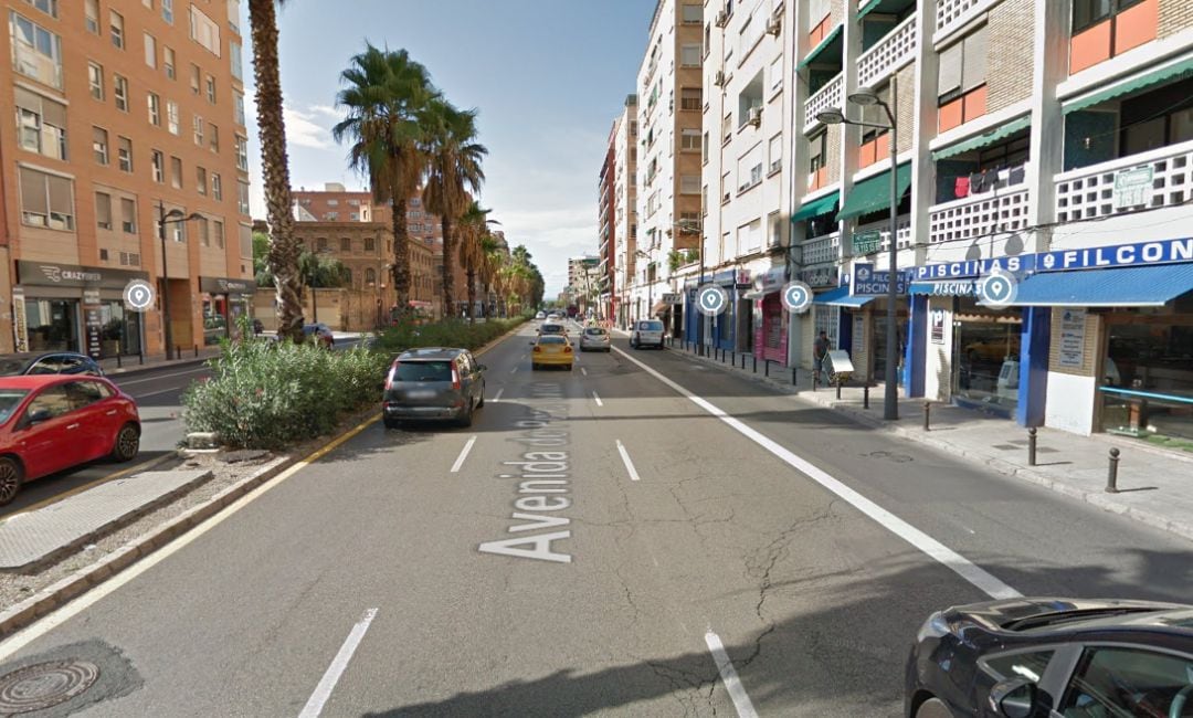 Avenida Pérez Galdós de València