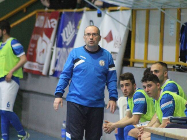 Juan Carlos Gálvez, entrenador del Xerez Toyota Nimauto