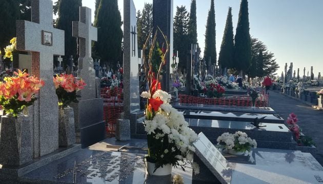 Una de las zonas nuevas del cementerio de la capital