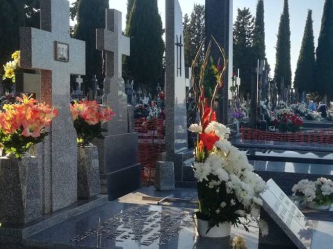 Una de las zonas nuevas del cementerio de la capital