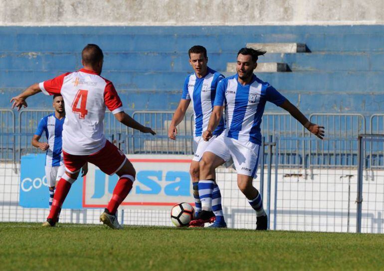 Imagen del partido disputado el domingo en La Juventud