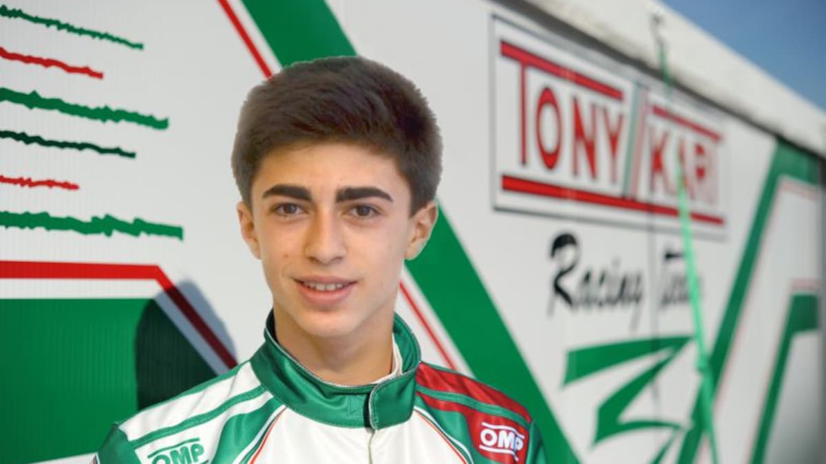 Vidales, otro prodigio para el Tony Kart