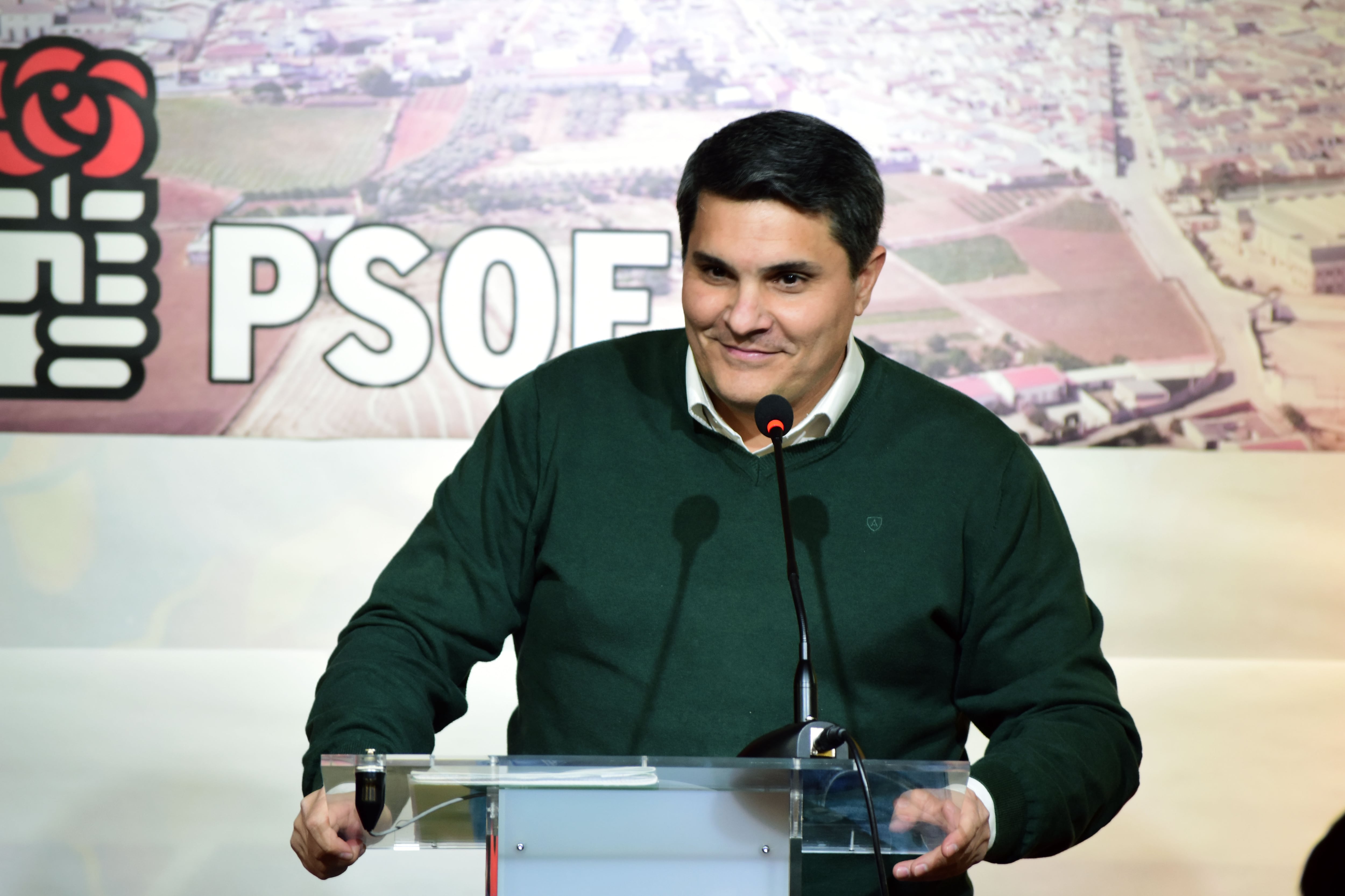 Manuel Lozano, actual alcalde de Marmolejo y Secretario General del PSOE.