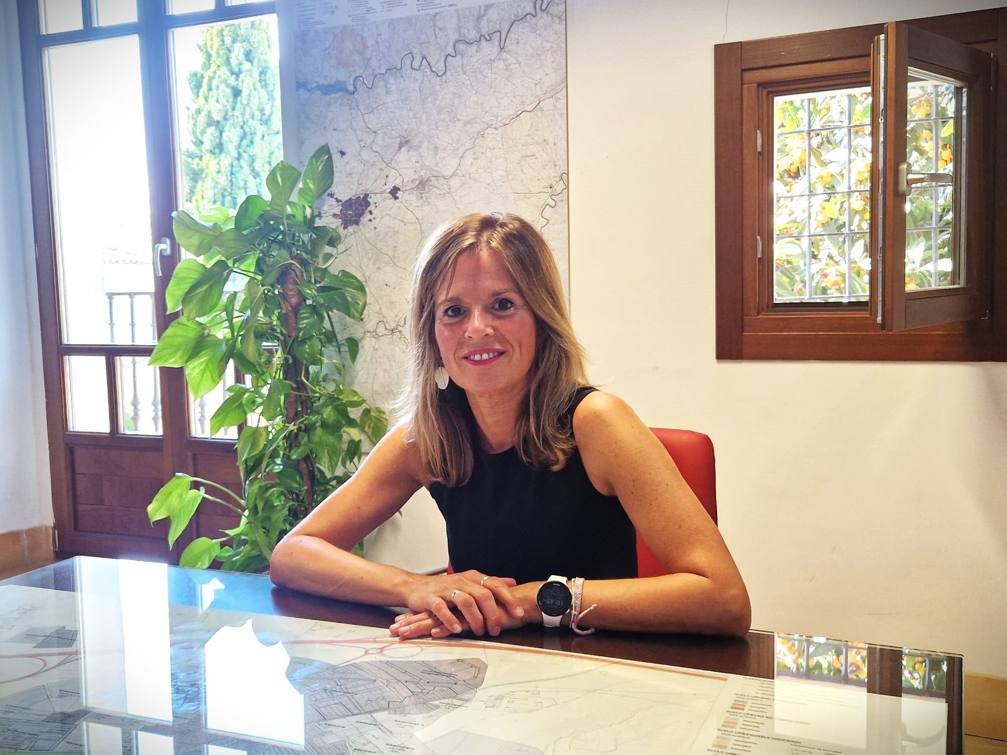 La concejala de Medio Ambiente del Ayuntamiento de Úbeda, María del Carmen García