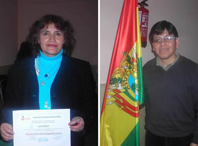 Roxana es Auditora y Víctor psicólogo, ambos trabajan como cuidadores de ancianos