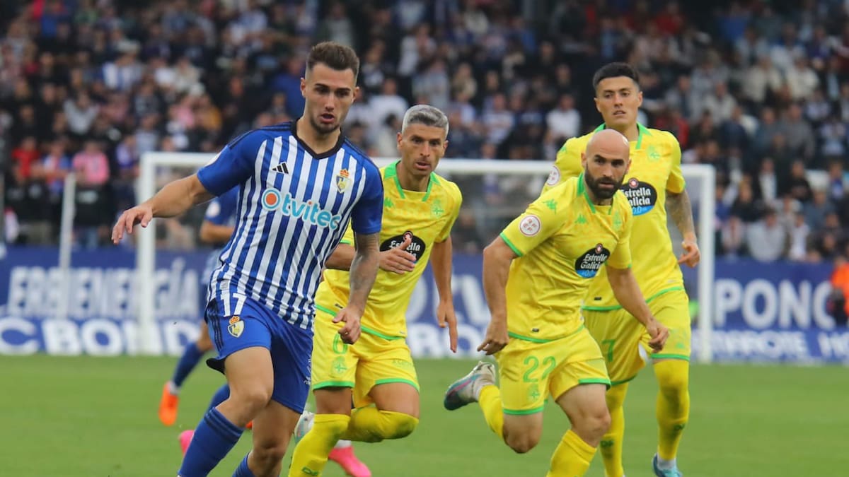 La Ponferradina cede un empate ante el Depor