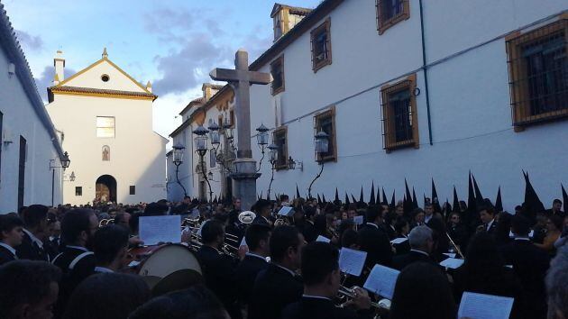 Plaza de Capuchinos, esta tarde.