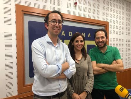 José María Martín, Patricia Huertas y Jacint Molero