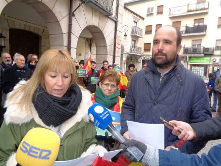 Pilar Álvaro y Vicente Holgueras pusieron voz al manifiesto