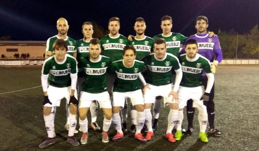 Once inicial del CD Úbeda Viva ante el Martos CD B