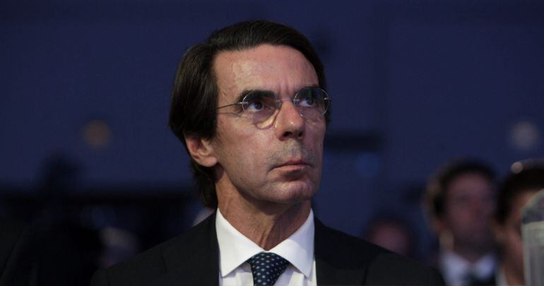 El expresidente José María Aznar