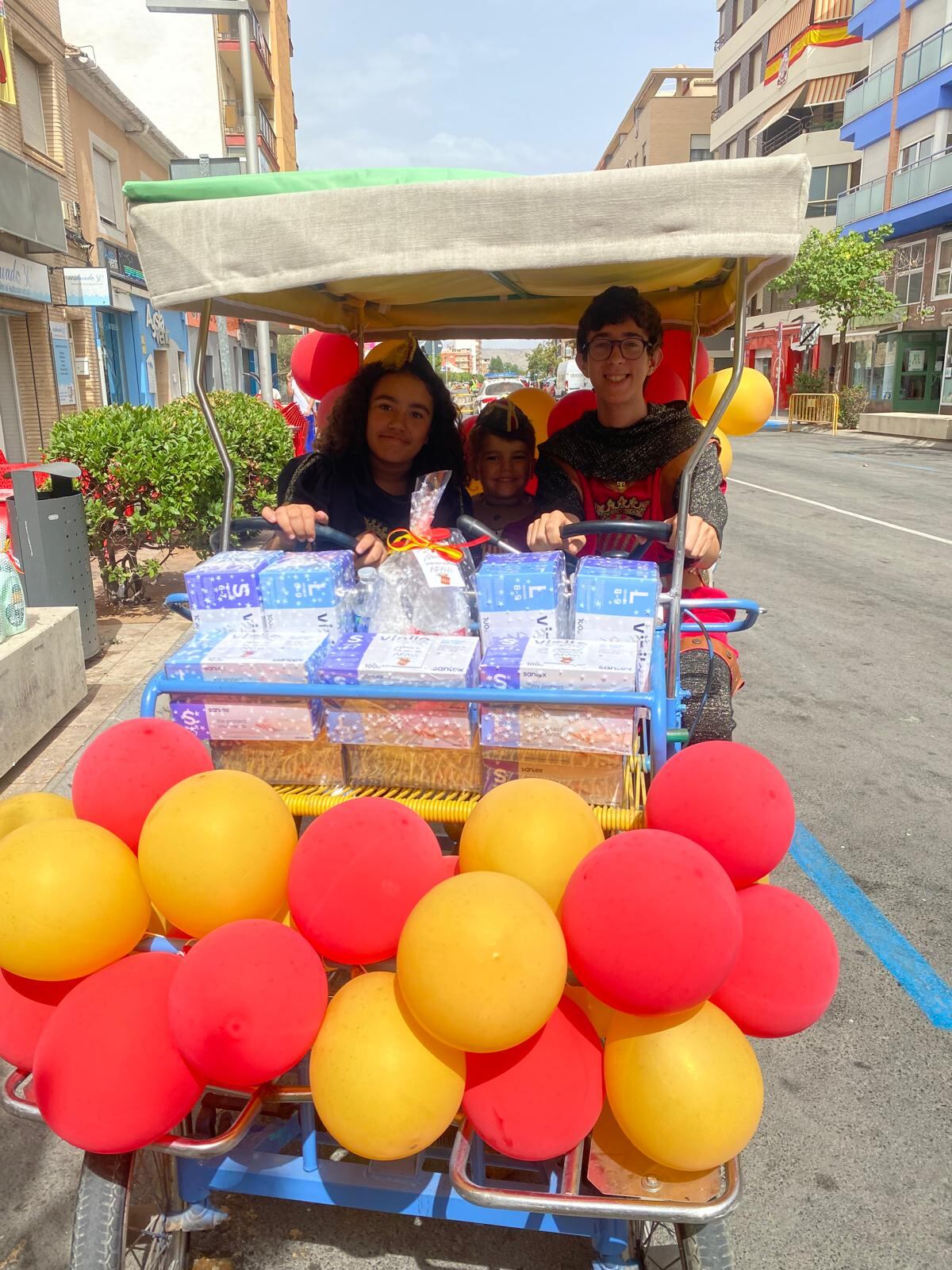 Ofrenda de la Comparsa de Almogávares
