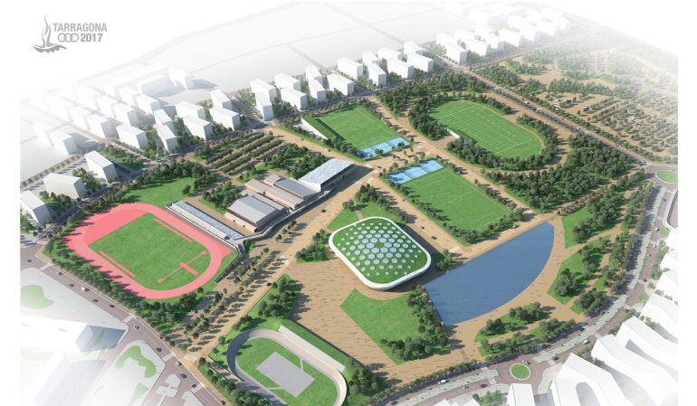 Imatge virtual de l'Anella Mediterrànea.