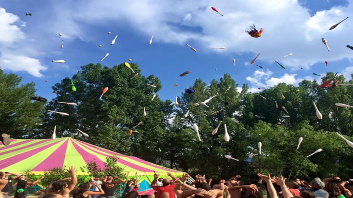 Encuentro de circo MYAU en Albendiego