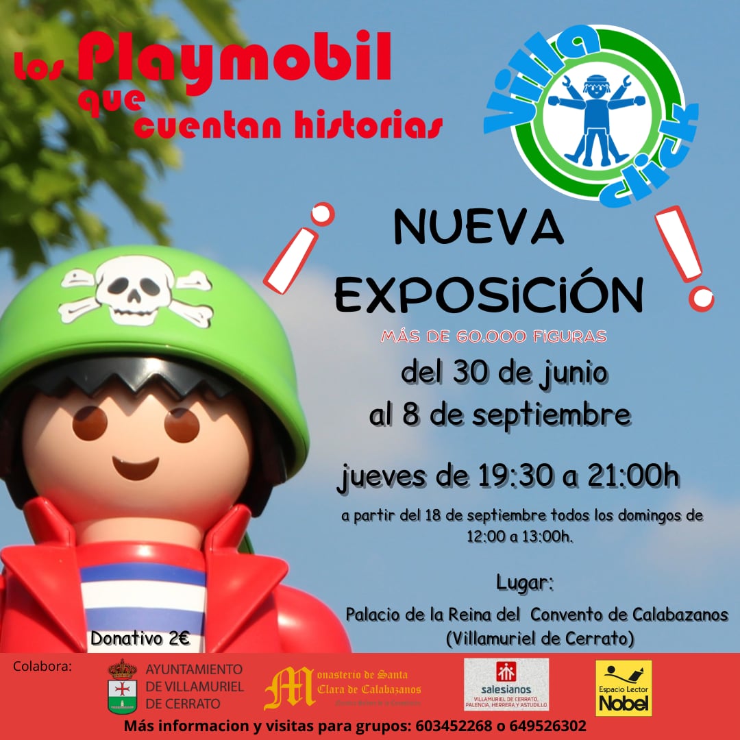 La exposición “Los Playmobil que cuentan historias”  vuelve a abrir sus puertas