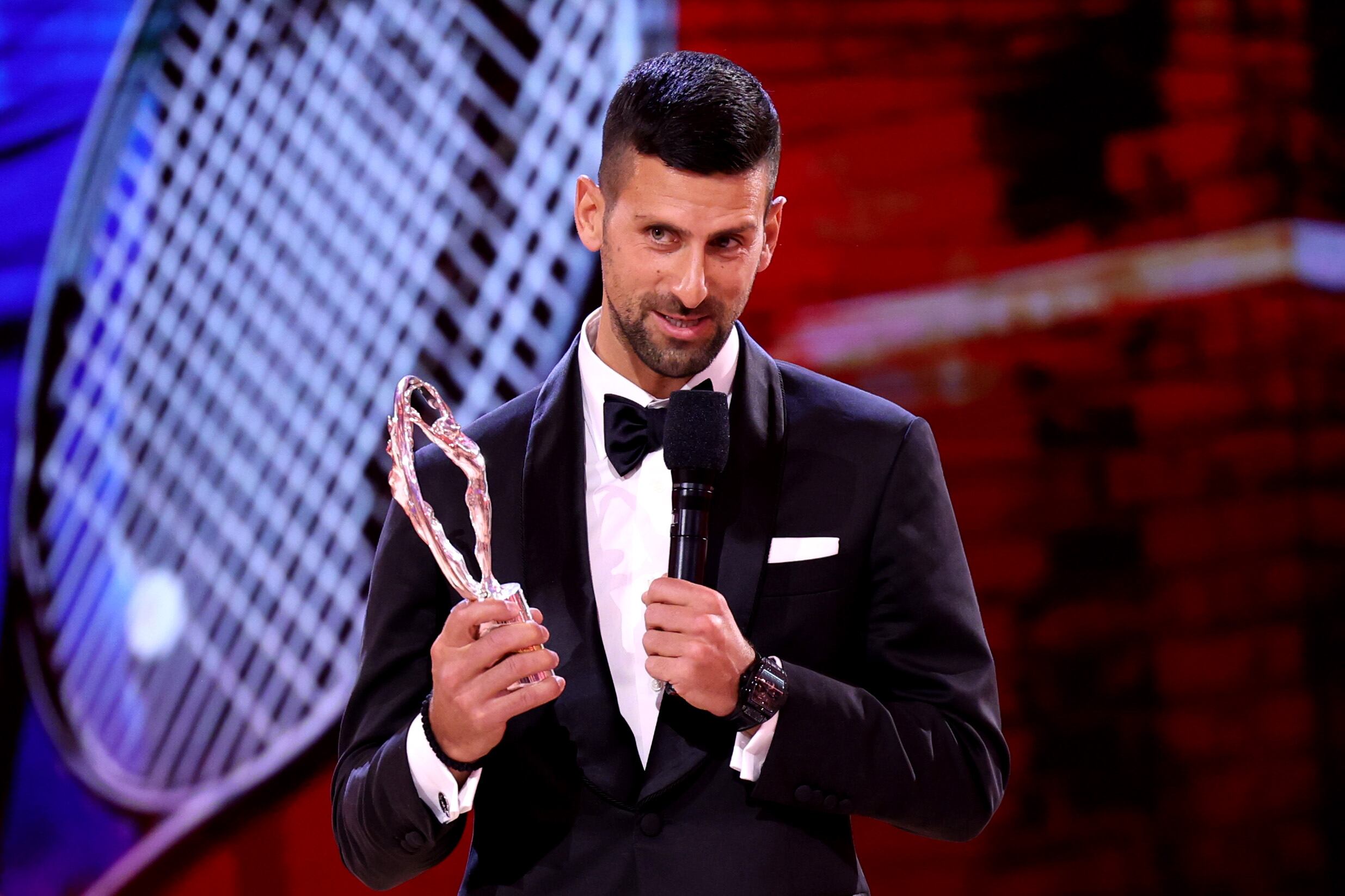 Novak Djokovic  (Photo by Pablo Cuadra/Getty Images for Laureus)