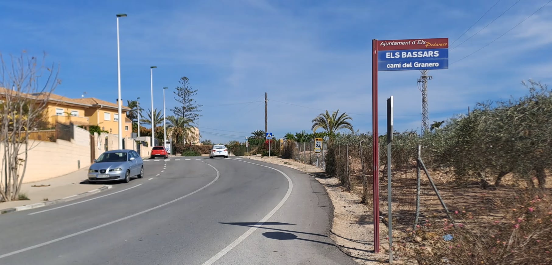 Proyecto de prolongación de la vía ciclista a su paso por Balsares