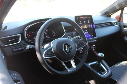 Interior nuevo Clio