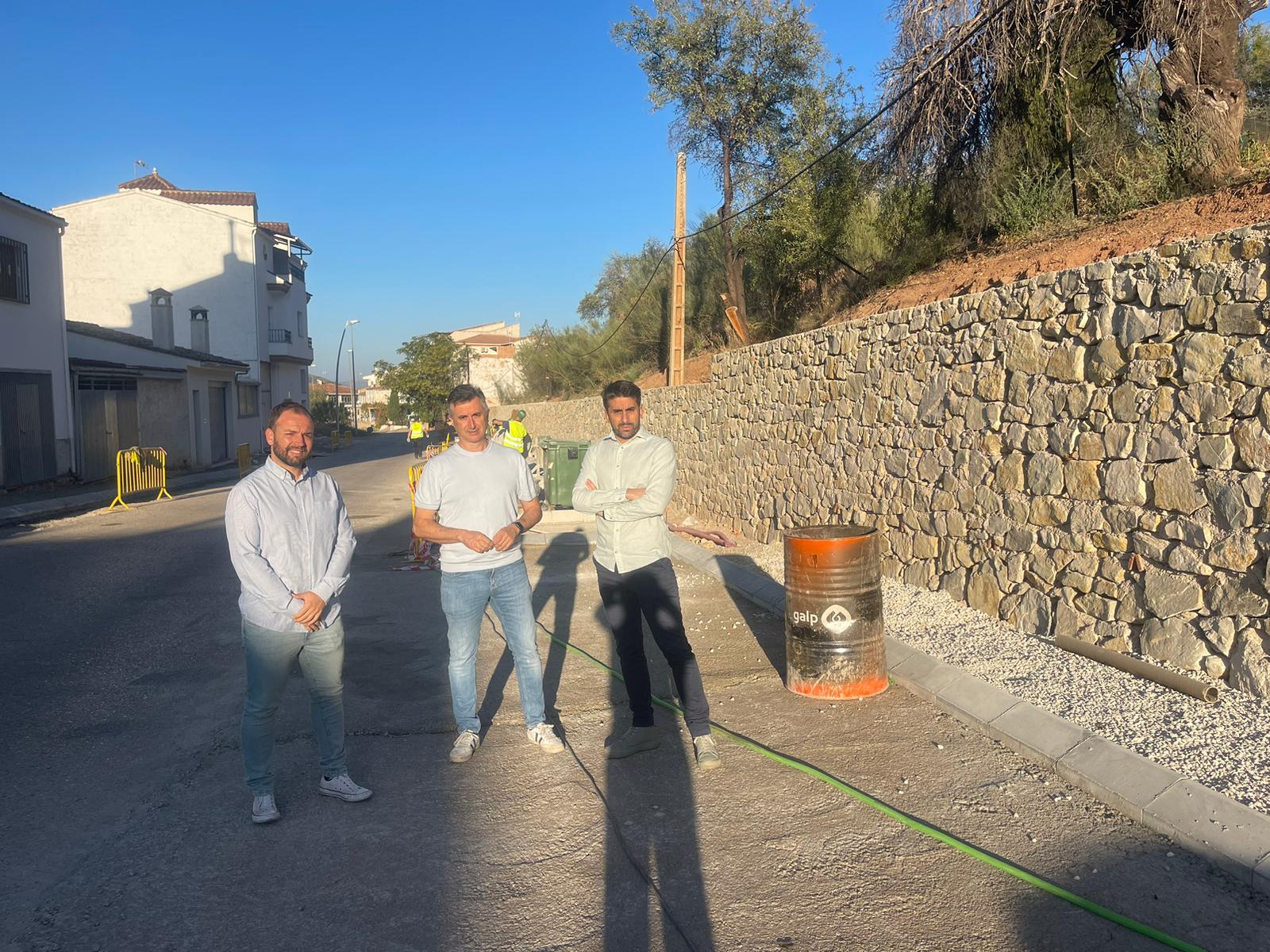 Visita obras PFEA en Beas de Segura