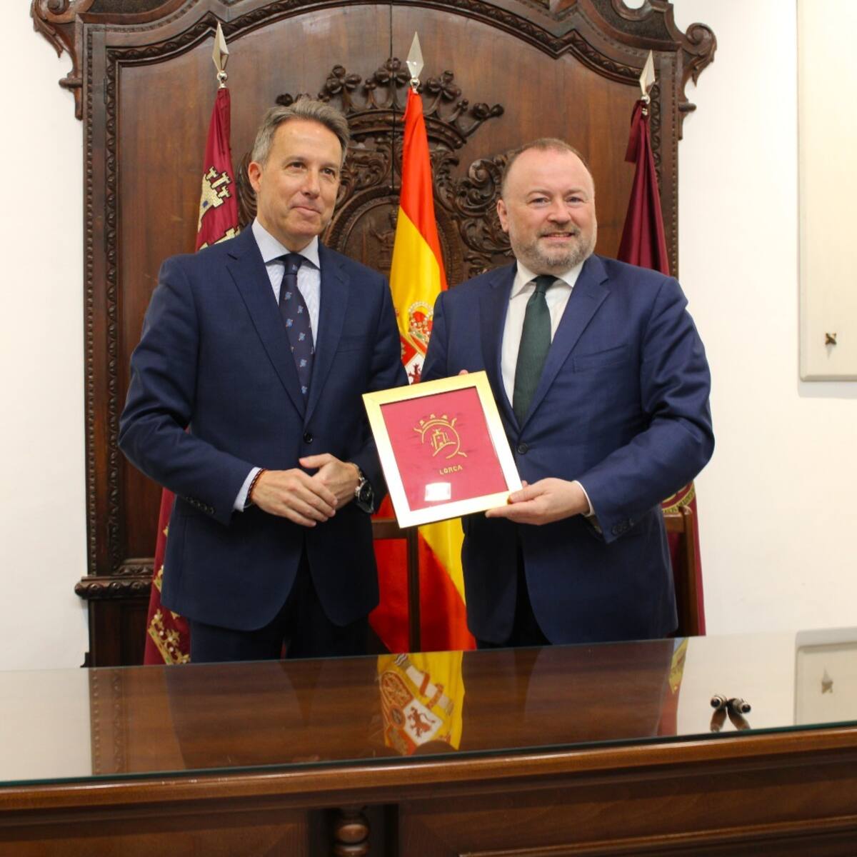 El embajador de Irlanda en España visita Lorca con motivo de la Festividad de San Patricio