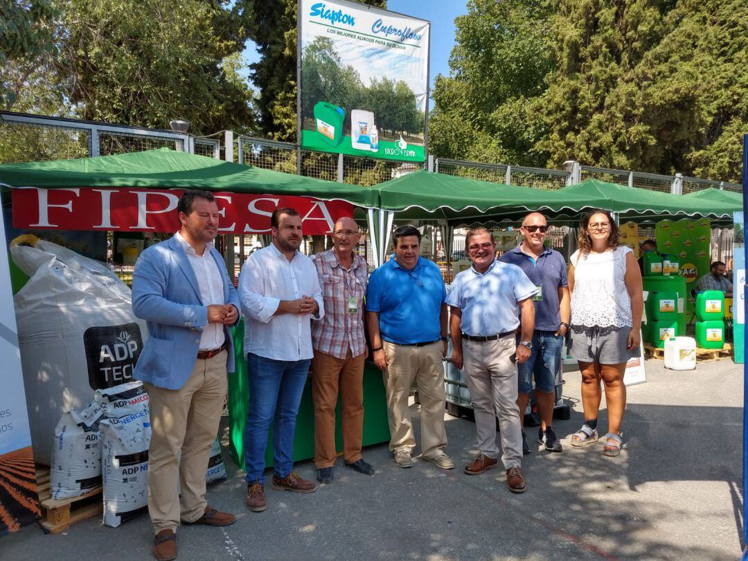 Autoridades en la inauguración de la Feria Multisectorial