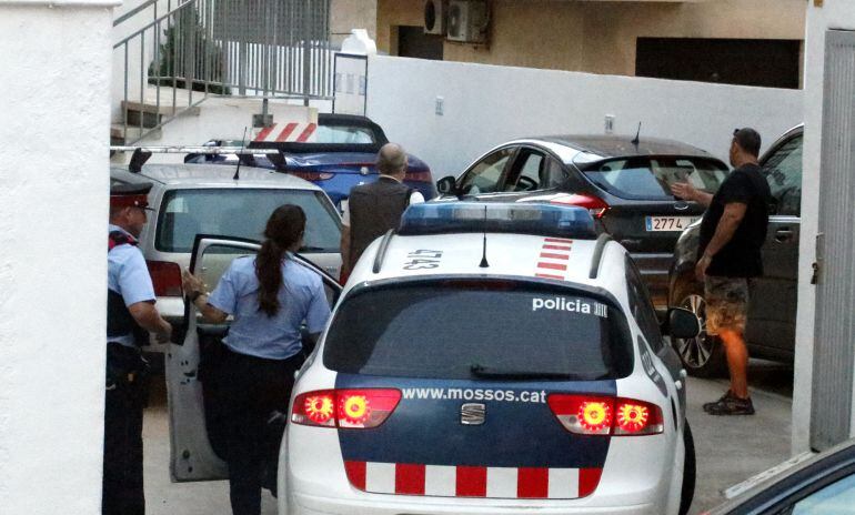 Un coche de los Mossos en una fotografía de archivo