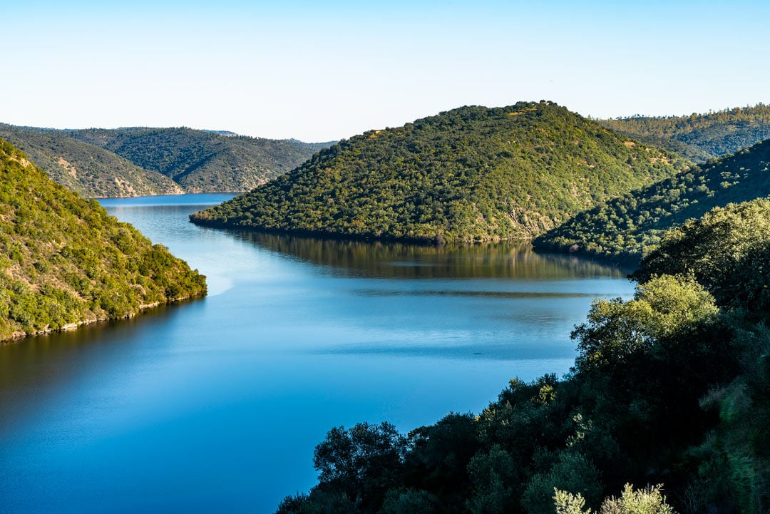 El río Tajo a su paso por herrera de Alcántara. Reserva de la Biosfera Tajo-Tejo Internacional/TURISMO EXTREMADURA