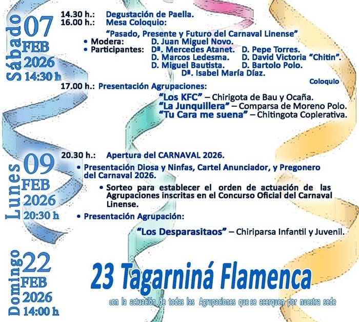 Cartel de las jornadas