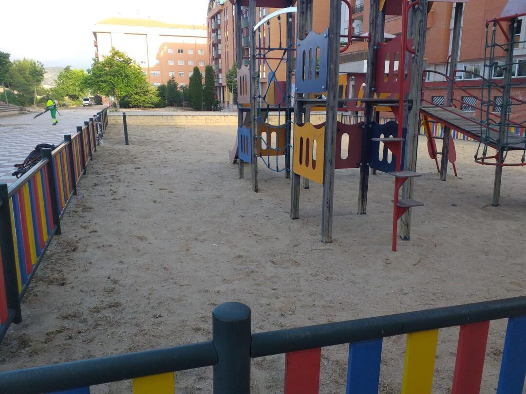 Parque infantil tras la pandemia