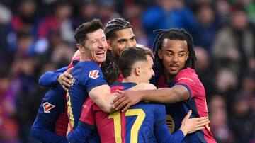 Els gols del Barça 4-0 Real Societat amb la narració del Lluís Flaquer