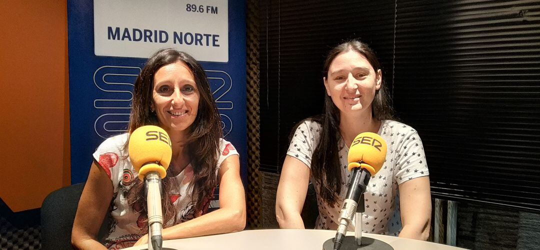 Julia y Marta, madres de alumnos del Colegio Héroes del 2 de Mayo de Colmenar Viejo