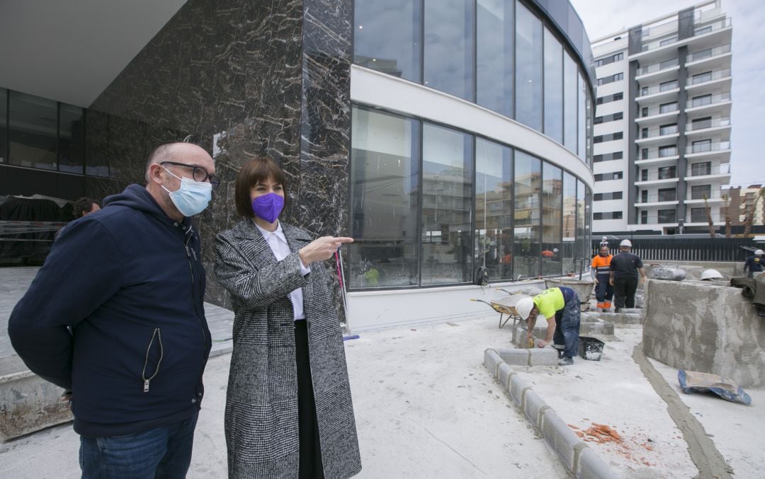 Visita al nuevo hotel de la playa de Gandia 