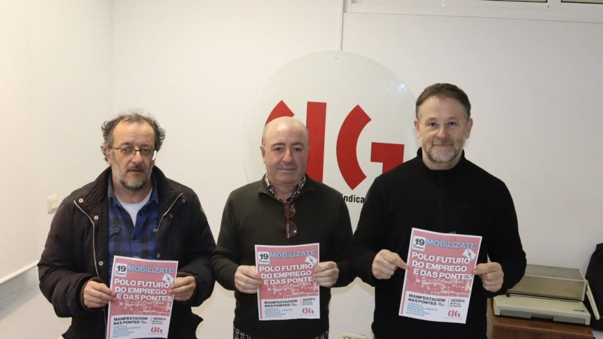 La CIG se movilizará por un plan industrial y con empleo para As Pontes