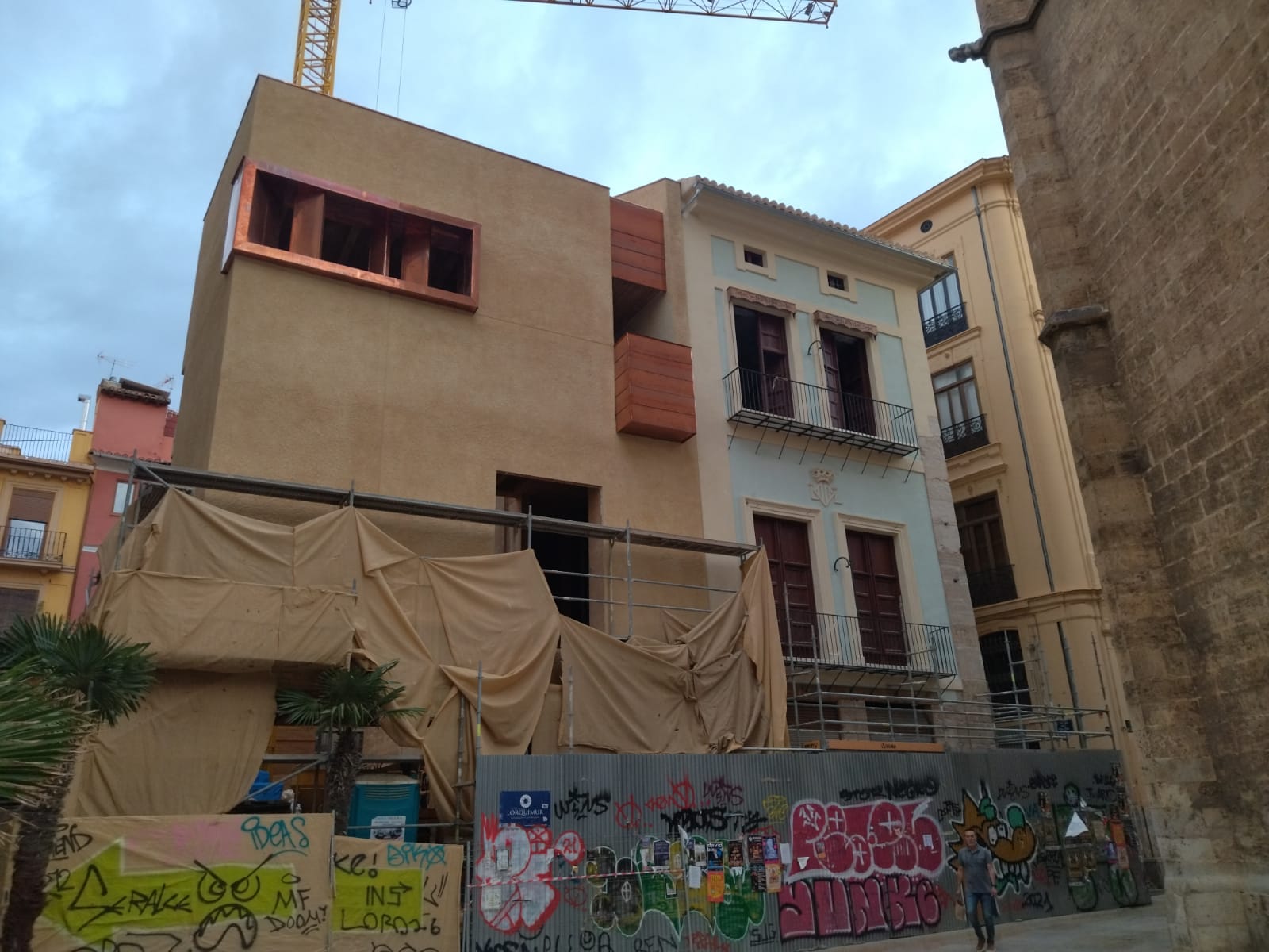 Obras en la Casa del Relojero de València