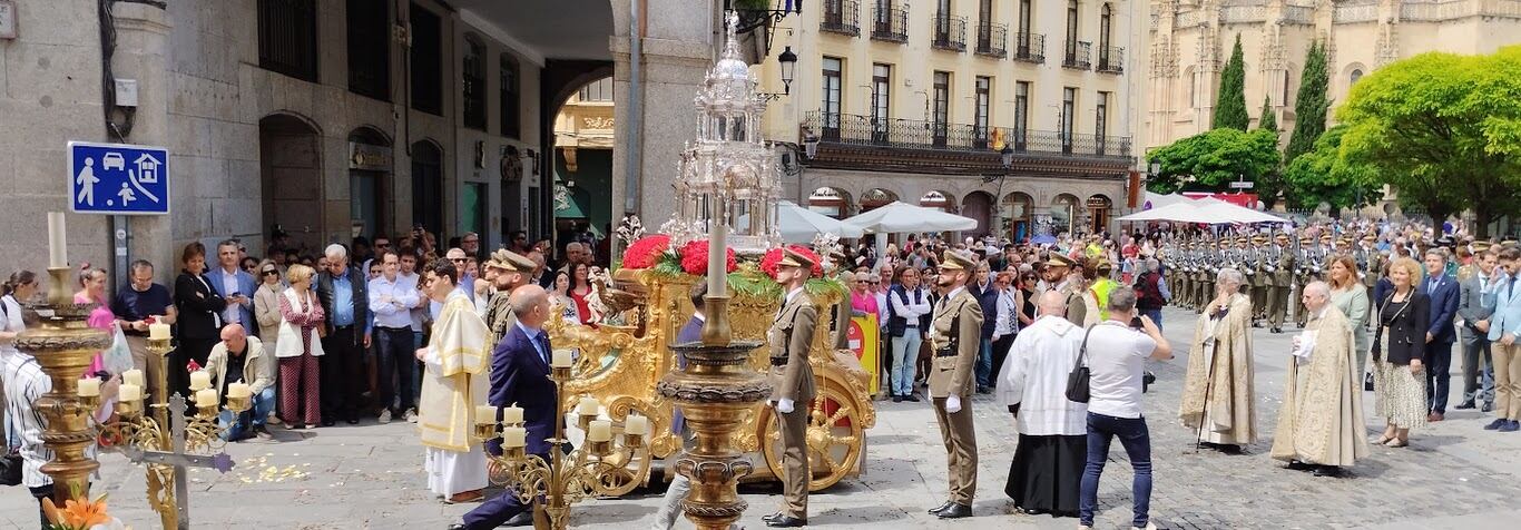 Procesión Corpus Christi en Segovia