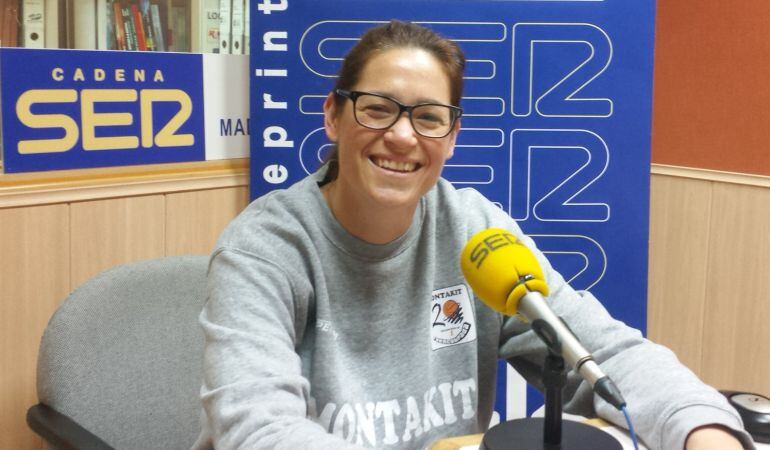 Anna Montañana visitó los estudios de Cadena SER Madrid Sur este 8 de marzo