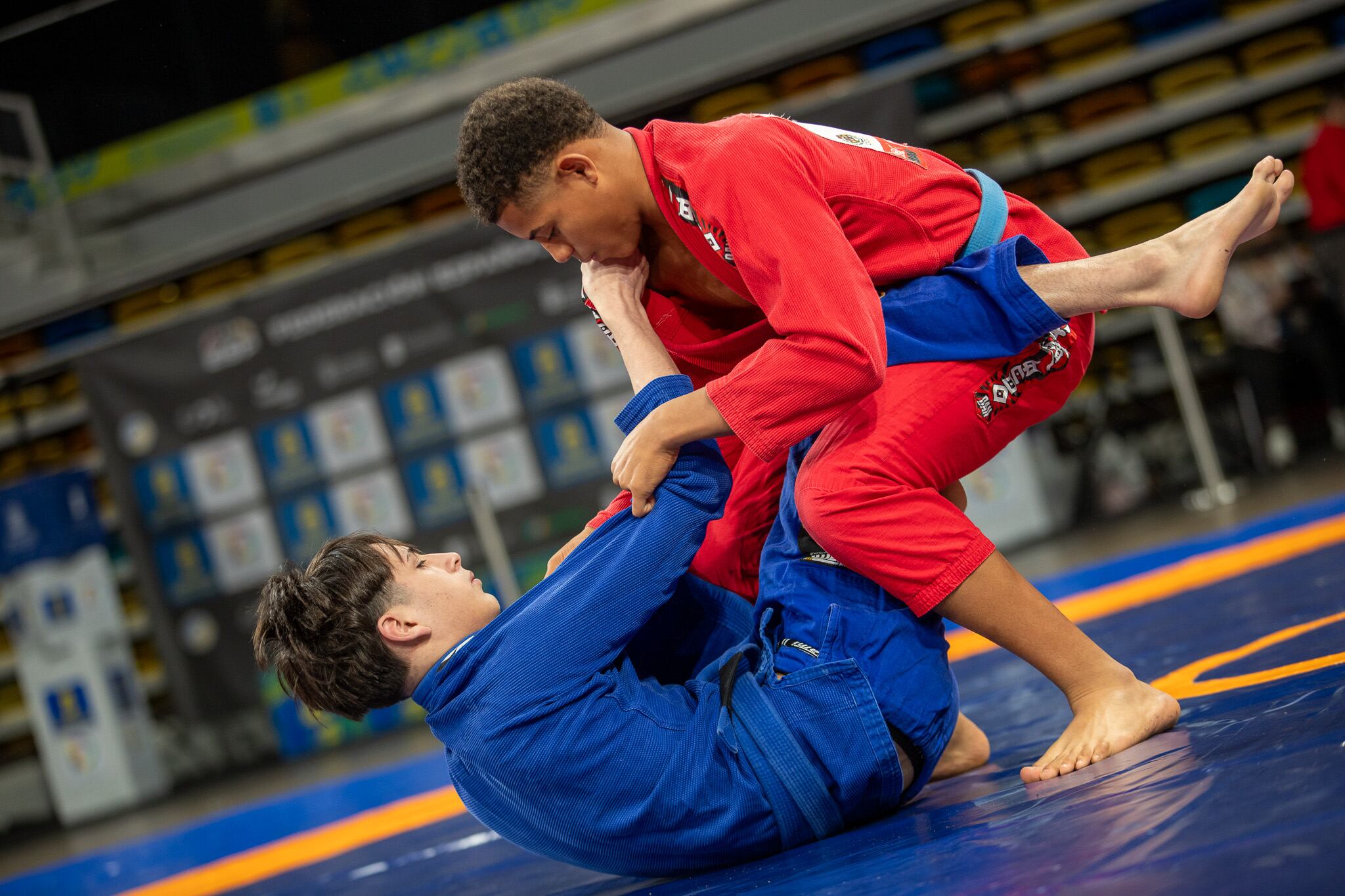 Uno de los combates de TAZ Lanzarote.