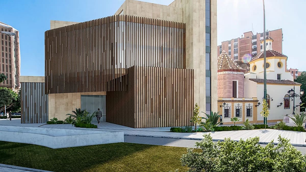 Los vecinos de El Perchel defienden la vanguardista ampliación de la Expiración: "Nos actualizamos a los tiempos"