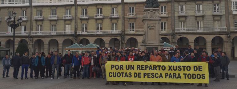 Armadores del Cerco en A Coruña. Foto de Archivo