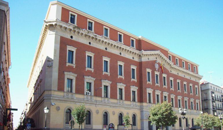 La sede del Tribunal de Cuentas, en la madrileña calle de Fuencarral