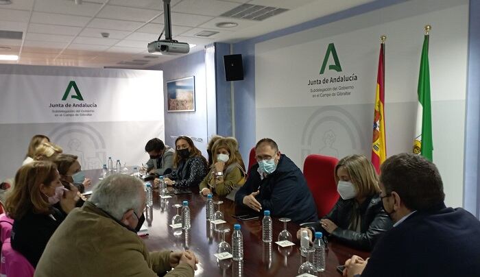 Un momento de la reunión