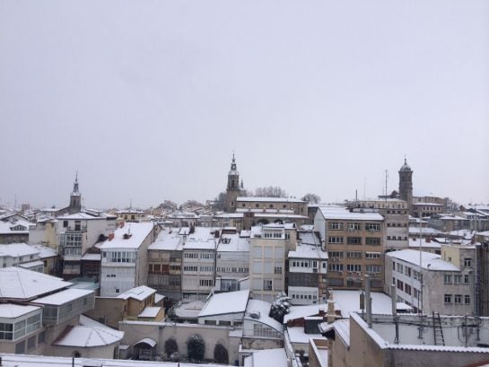 Los tejados blancos de Vitoria