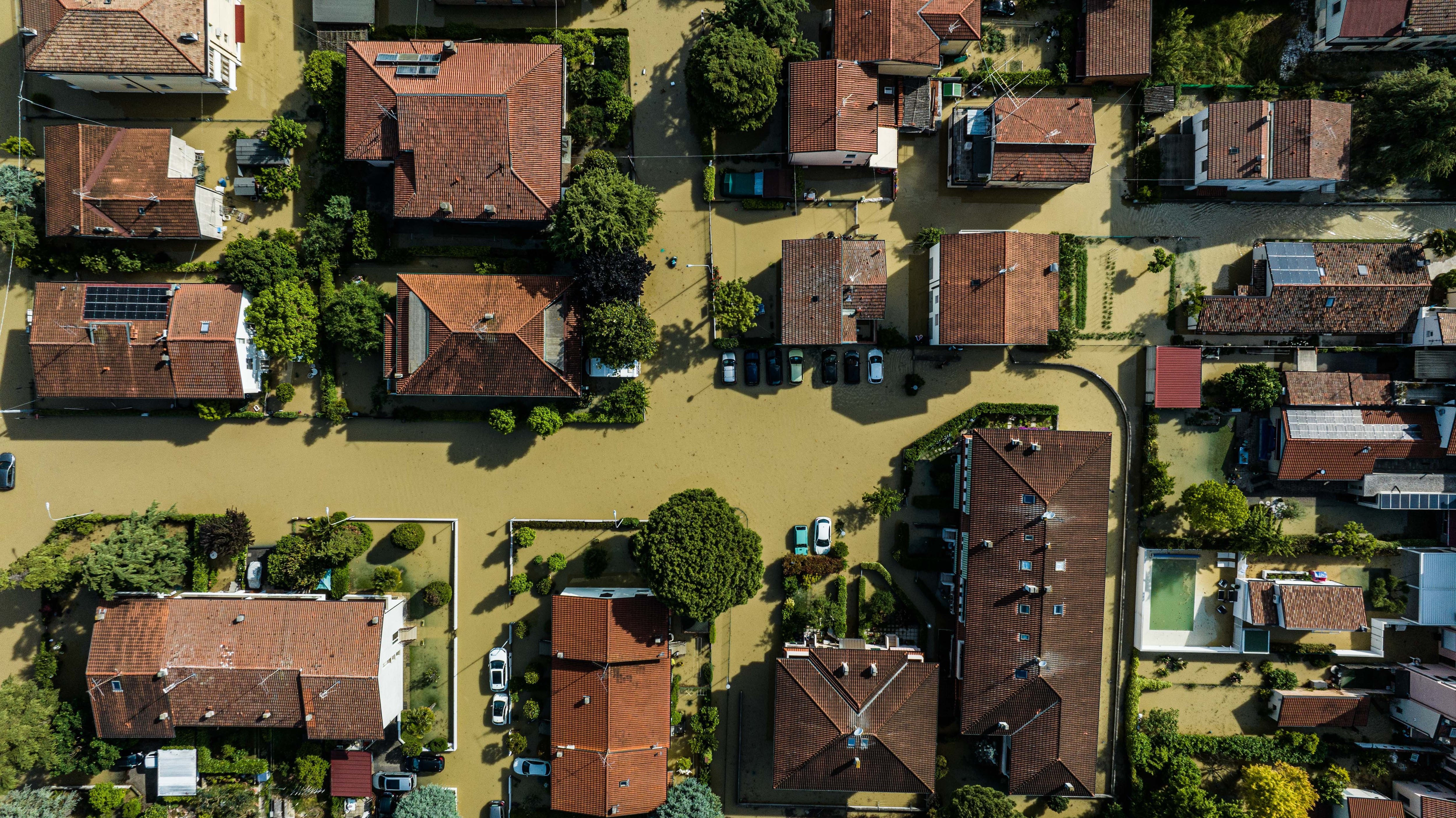 La región de la Emilia-Romagna anegada por las tormentas torrenciales de Italia