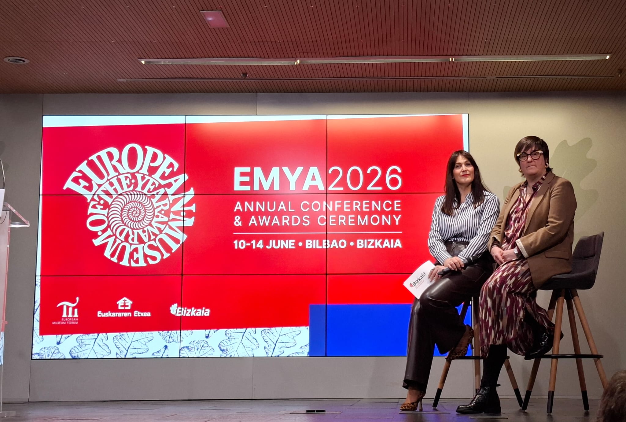 Bizkaia acogerá en junio el congreso y la gala de los Premios Museos Europeos del Año. / Daniel Rivera