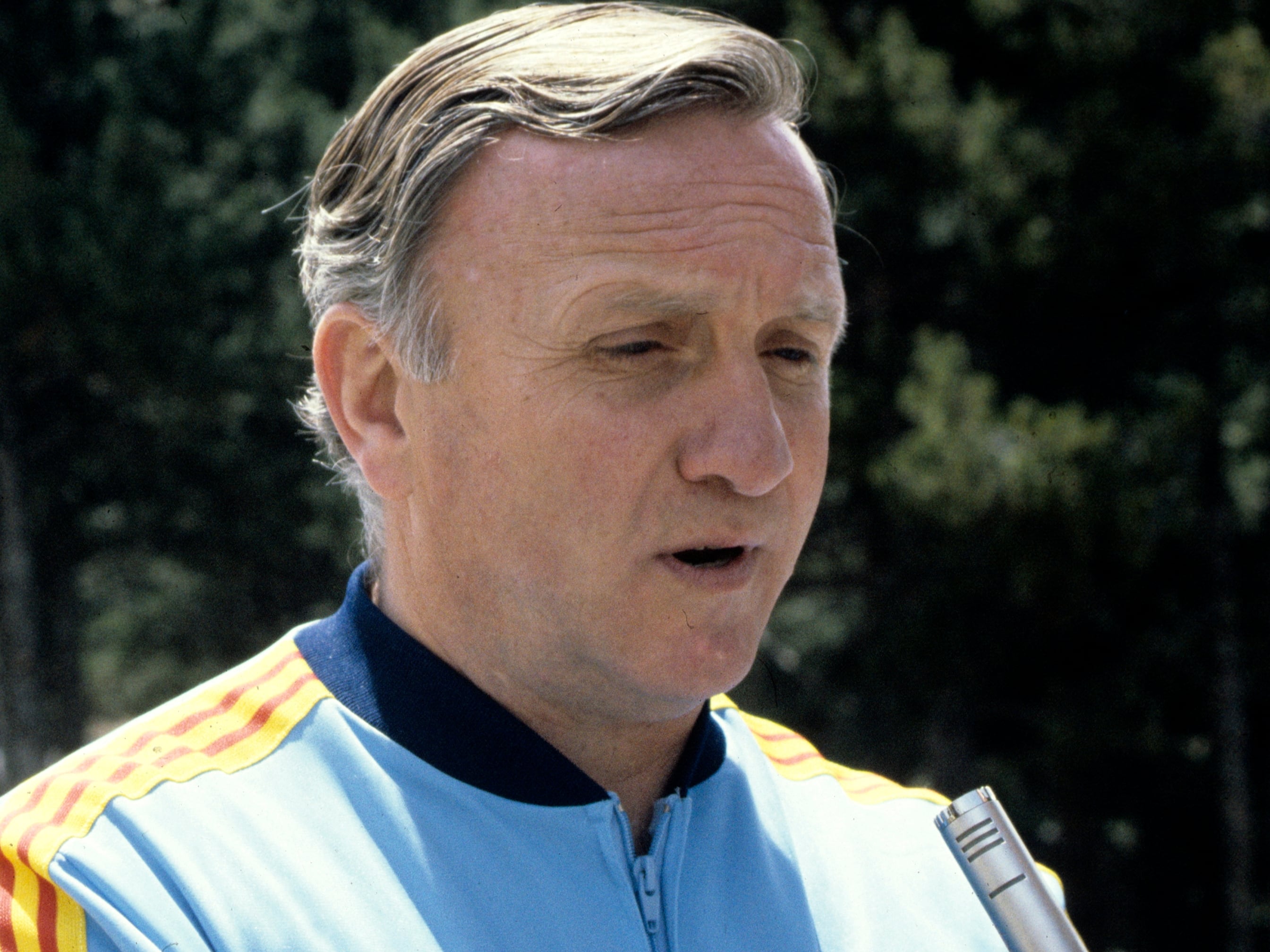 Fotografía de archivo (17-5-1982) de José Emilio Santamaría, que fue jugador del Real Madrid y seleccionador nacional de España en el Mundial 1982