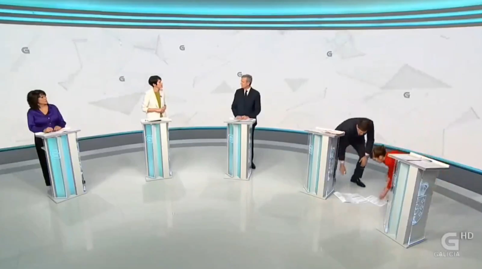 El momento más surrealista del debate gallego