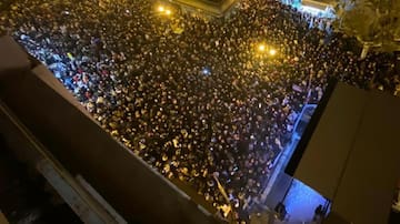 Un día histórico de inicio de la Navidad en Logroño