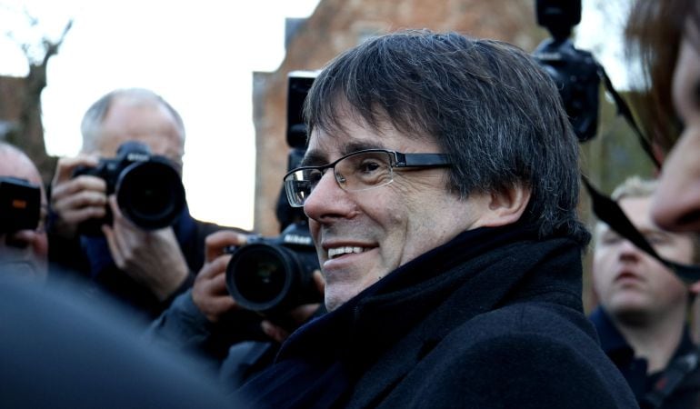 El presidente cesado de Cataluña, Carles Puigdemont.