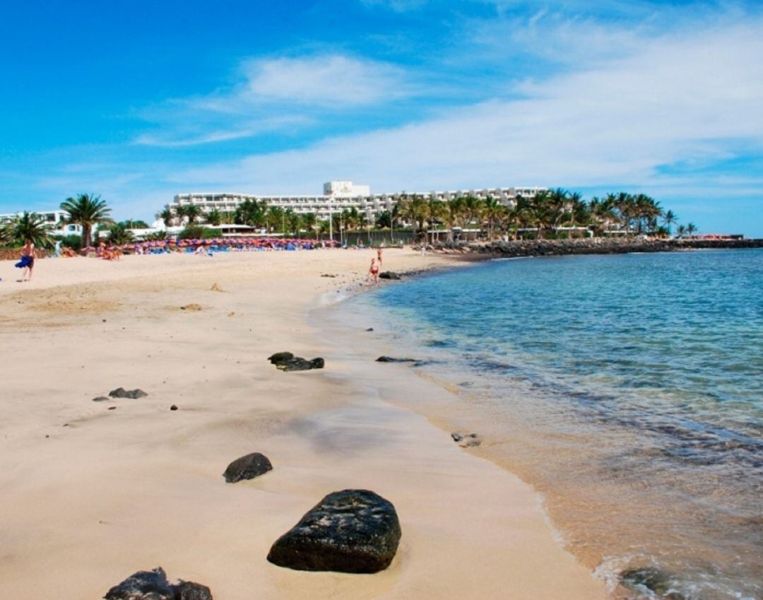 Playa de Las Cucharas, en Costa Teguise.